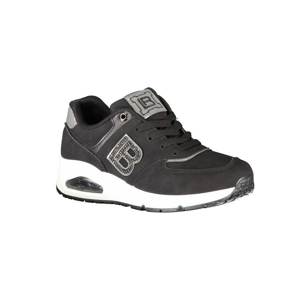 Laura Biagiotti Black Polyester Women Sneaker - Sneakers
