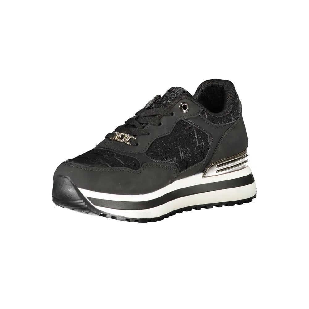 Laura Biagiotti Black Polyester Women Sneaker - Sneakers