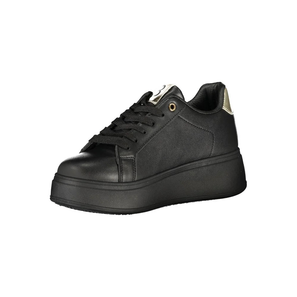 Laura Biagiotti Black Polyester Women Sneaker - Sneakers