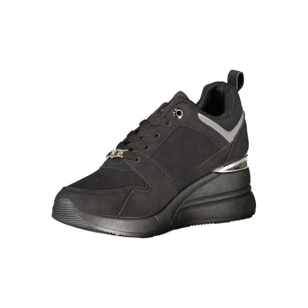 Laura Biagiotti Black Polyester Women Sneaker - Sneakers