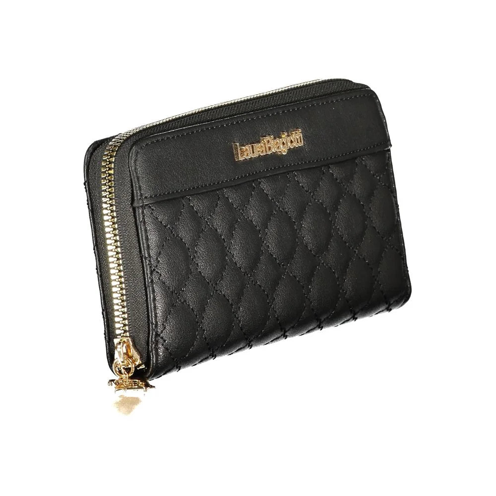 Laura Biagiotti Black Polyethylene Wallet - Wallets