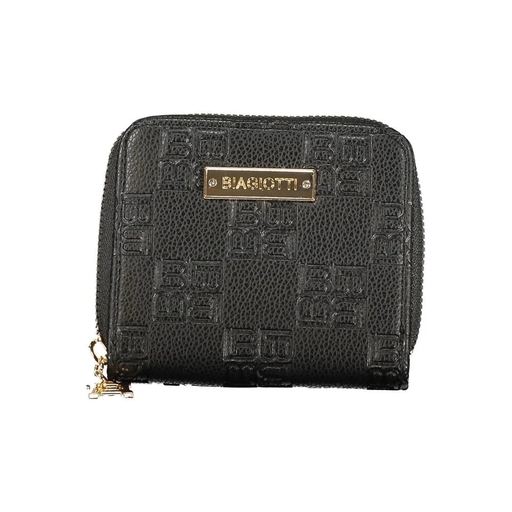 Laura Biagiotti Black Polyethylene Wallet - Wallets
