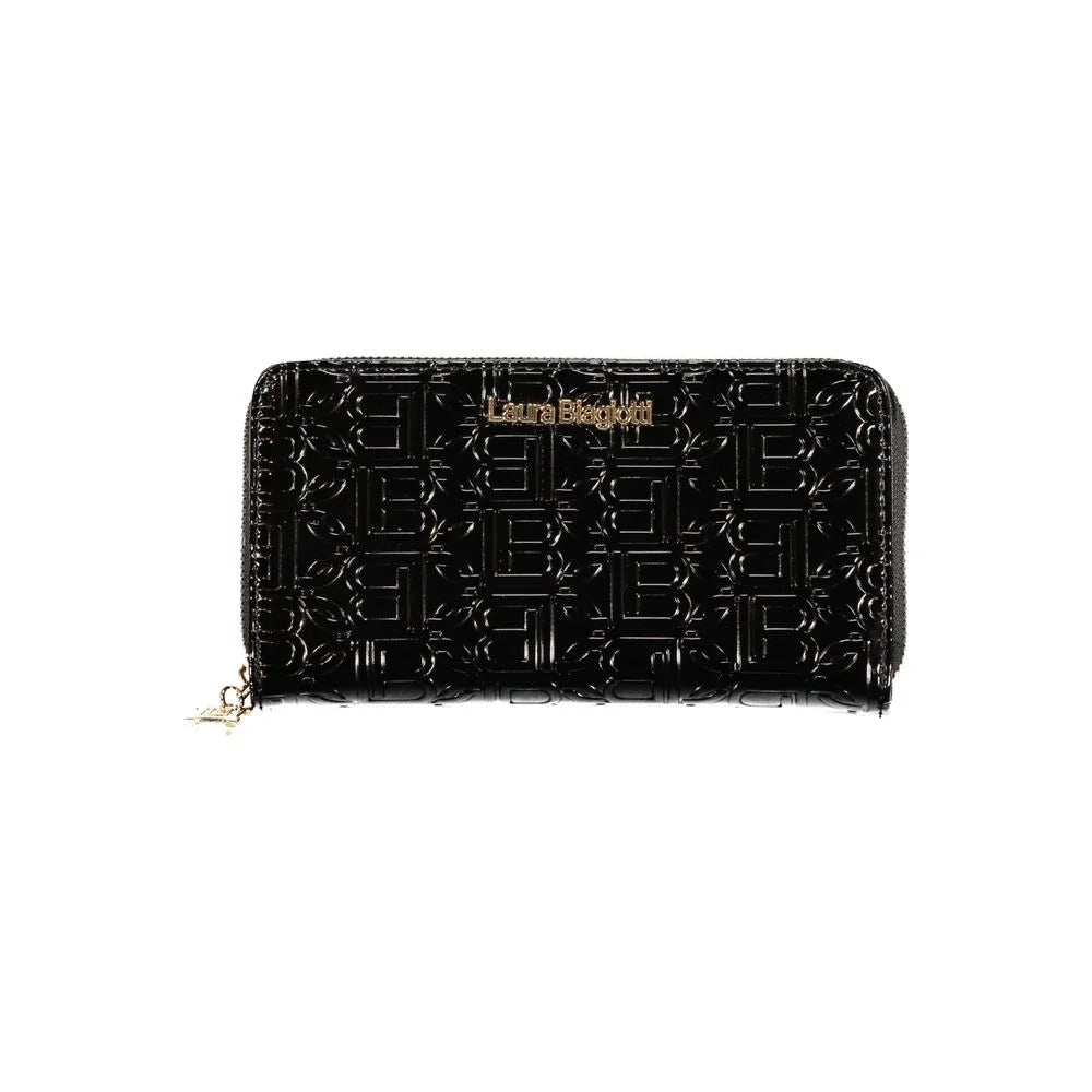 Laura Biagiotti Black Polyethylene Wallet - Wallets