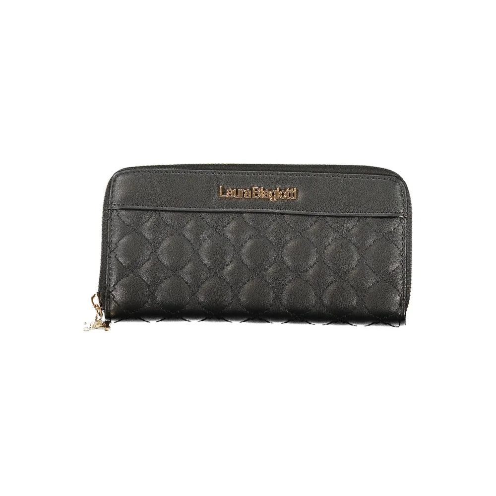 Laura Biagiotti Black Polyethylene Wallet - Wallets