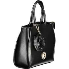 Laura Biagiotti Black PVC Women Handbag