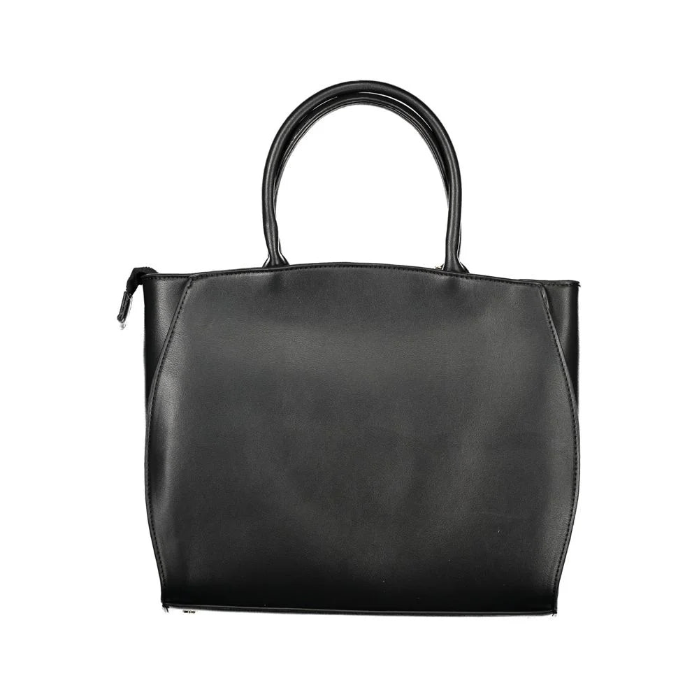 Laura Biagiotti Black PVC Women Handbag