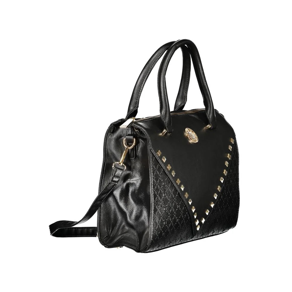 Laura Biagiotti Black PVC Women Handbag - Satchel Bags