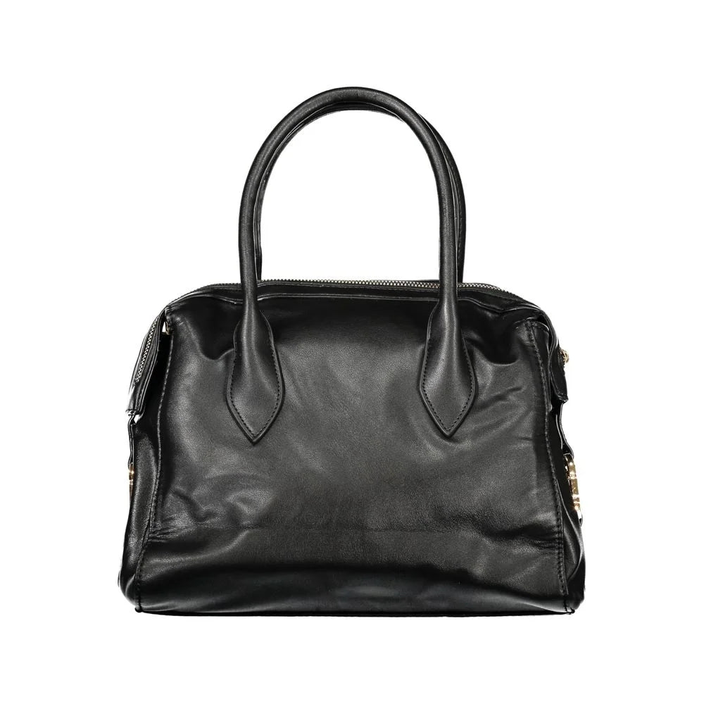 Laura Biagiotti Black PVC Women Handbag - Satchel Bags