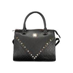 Laura Biagiotti Black PVC Women Handbag - Satchel Bags
