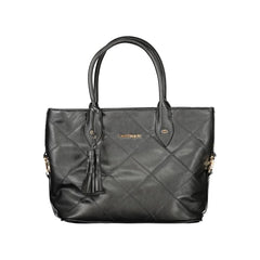 Laura Biagiotti Black PVC Women Handbag - Shopper Bags