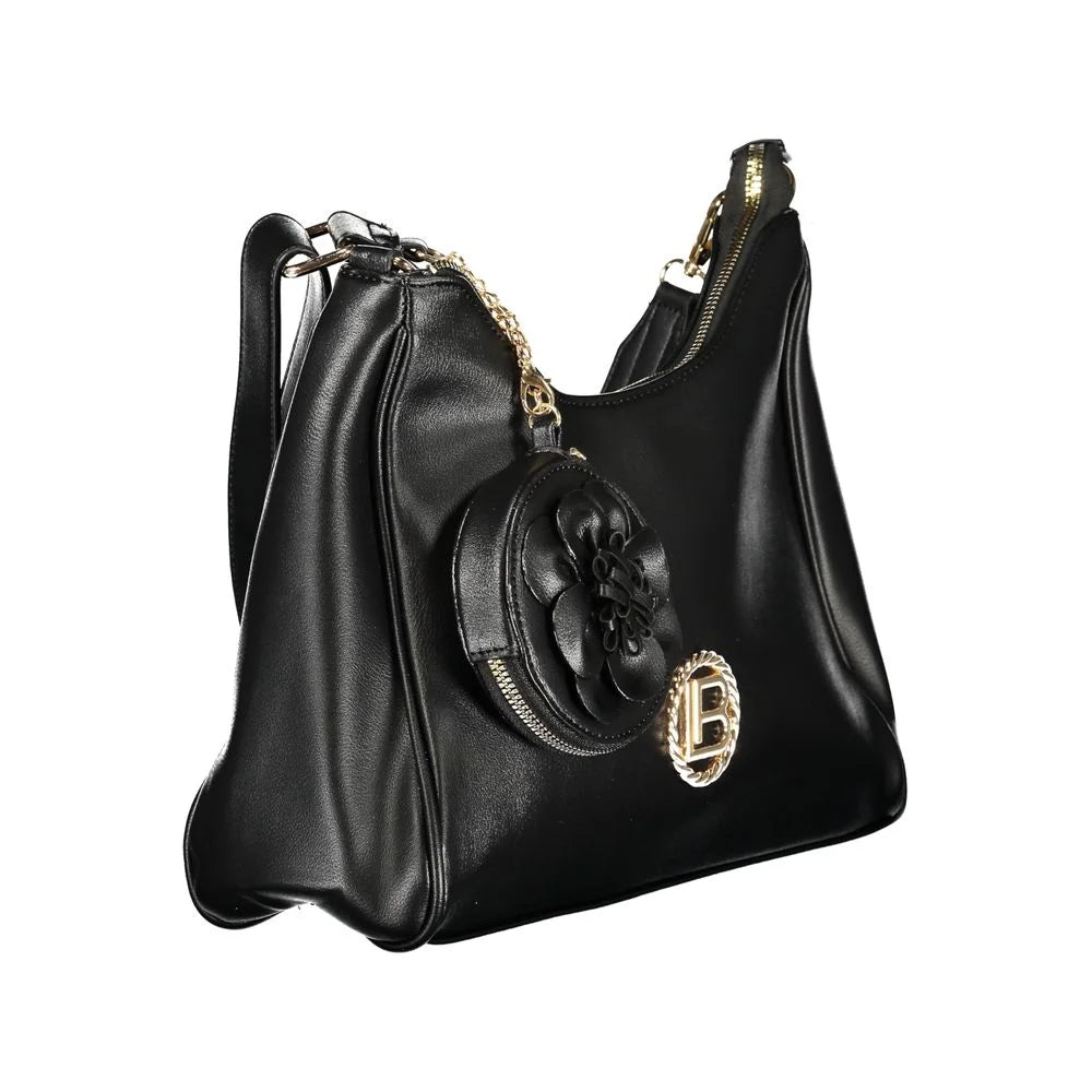 Laura Biagiotti Black PVC Women Handbag - Shoulder Bags