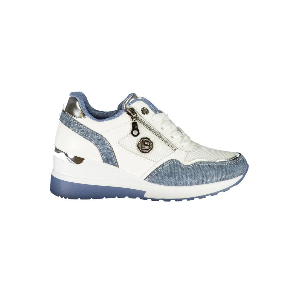 Laura Biagiotti Blue Synthetic Women Sneaker - EU40/US10