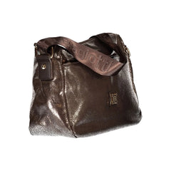 Laura Biagiotti Bronze Polyester Women Handbag - Cross Body Bags