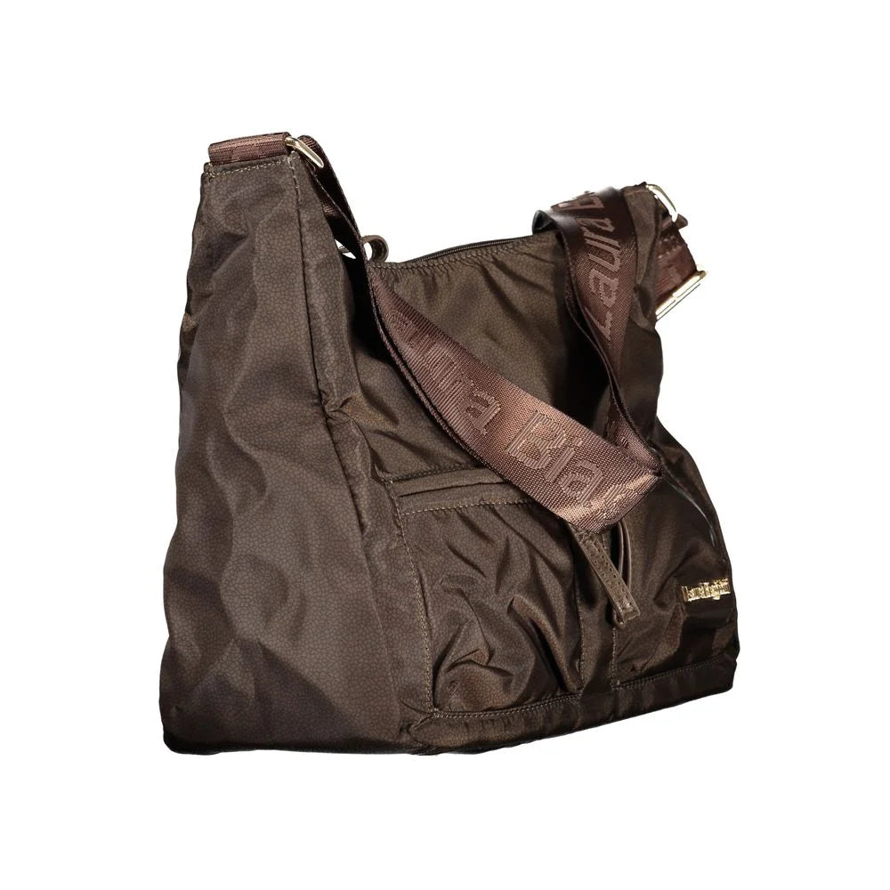 Laura Biagiotti Brown Polyester Women Handbag
