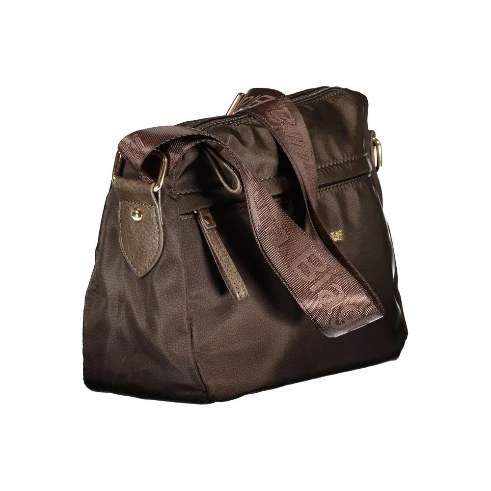 Laura Biagiotti Brown Polyester Women Handbag - Cross Body Bags