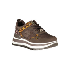 Laura Biagiotti Brown Polyester Women Sneaker - Sneakers