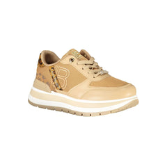 Laura Biagiotti Brown Polyester Women Sneaker - Sneakers