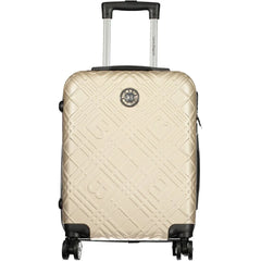 Laura Biagiotti Gold Polyethylene Luggage And Travel