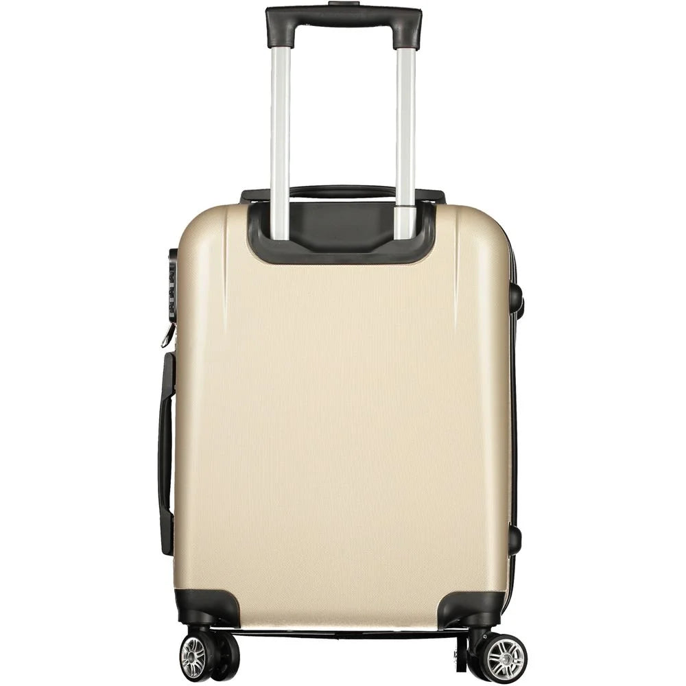 Laura Biagiotti Gold Polyethylene Luggage And Travel