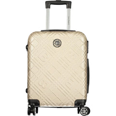 Laura Biagiotti Gold Polyethylene Luggage And Travel