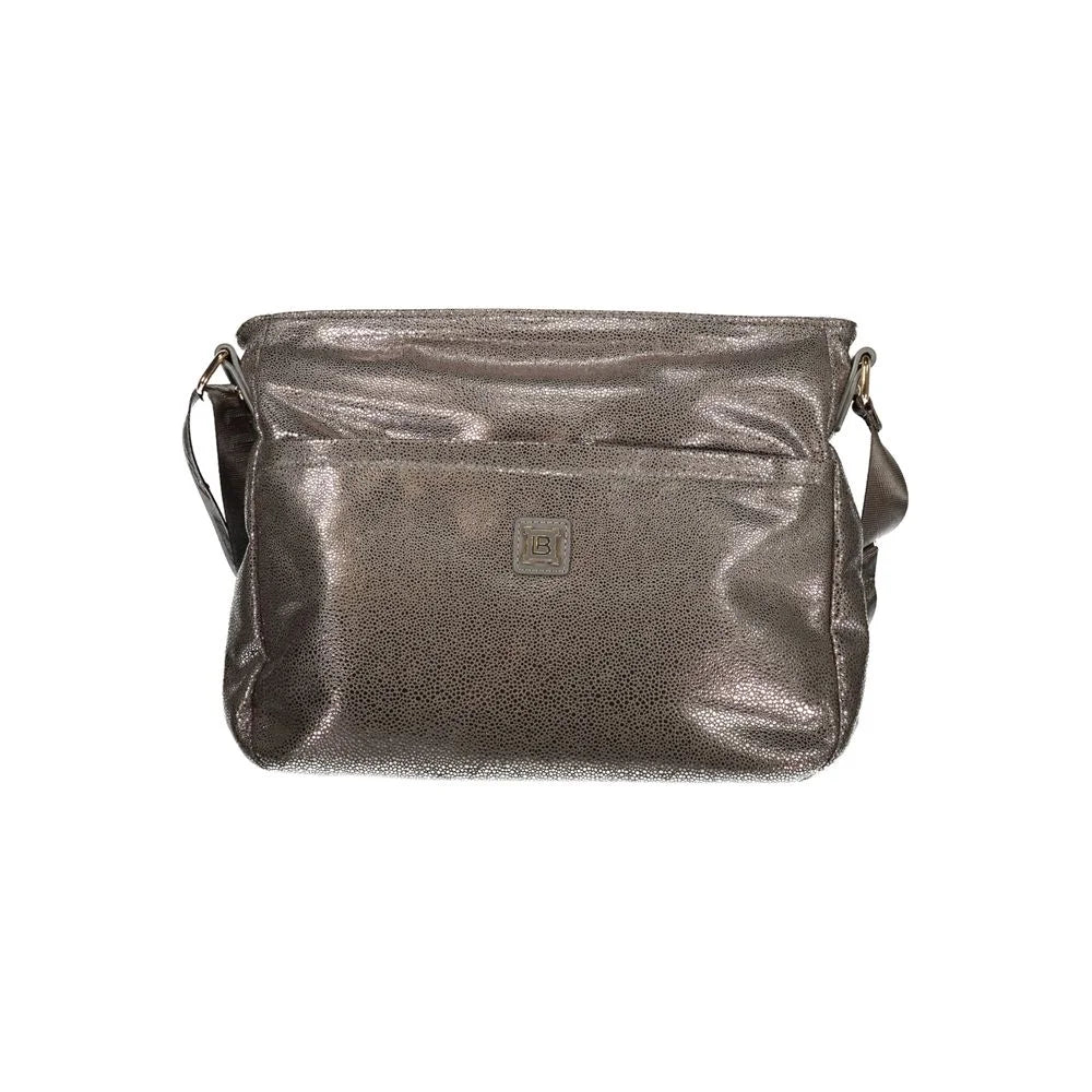 Laura Biagiotti Gray Polyester Women Handbag