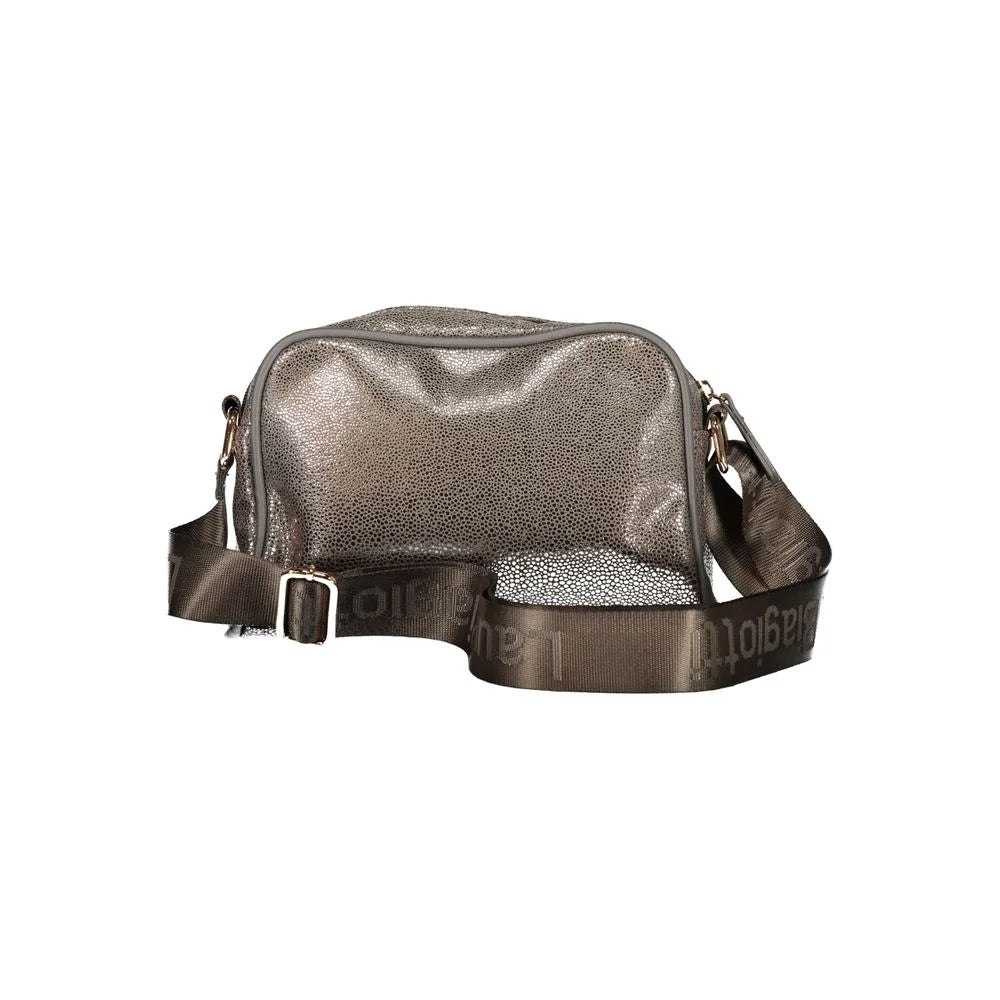 Laura Biagiotti Gray Polyester Women Handbag - Cross Body Bags