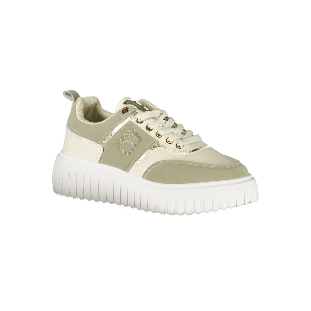 Laura Biagiotti Green Polyester Women Sneaker