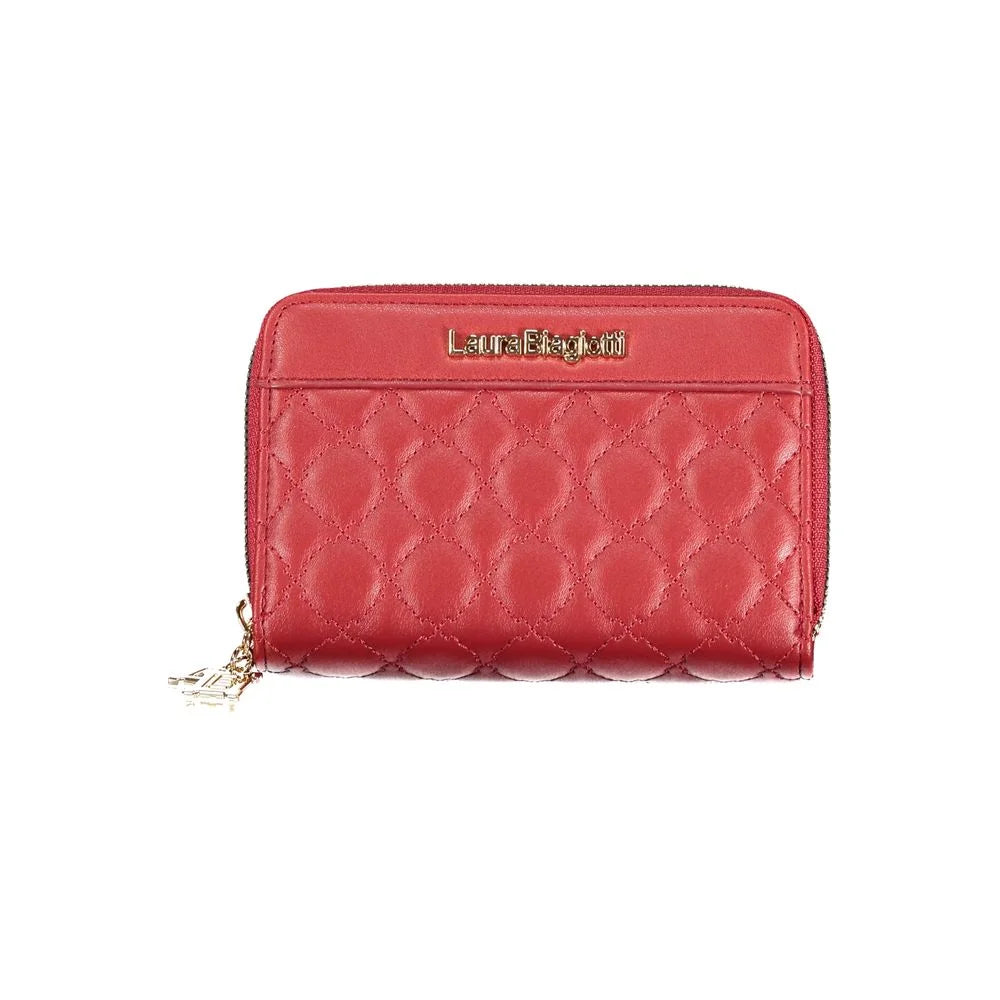 Laura Biagiotti Red Polyethylene Wallet - Wallets