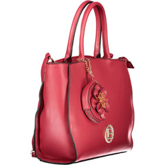 Laura Biagiotti Red PVC Women Handbag - Shopper Bags