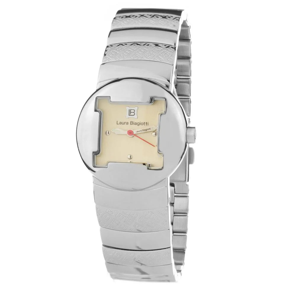 Laura Biagiotti Silver Stainless Steel Dress Watch