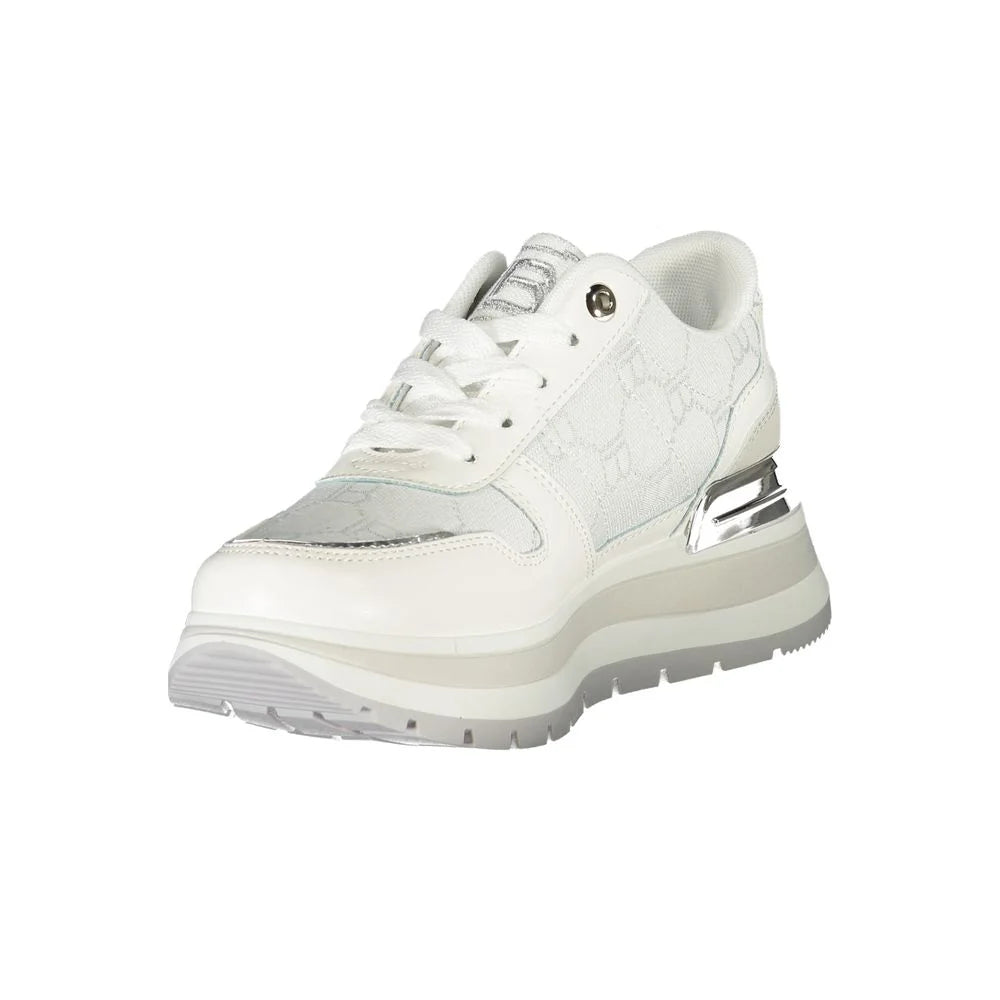 Laura Biagiotti White Polyester Women Sneaker - EU39/US9 - Sneakers