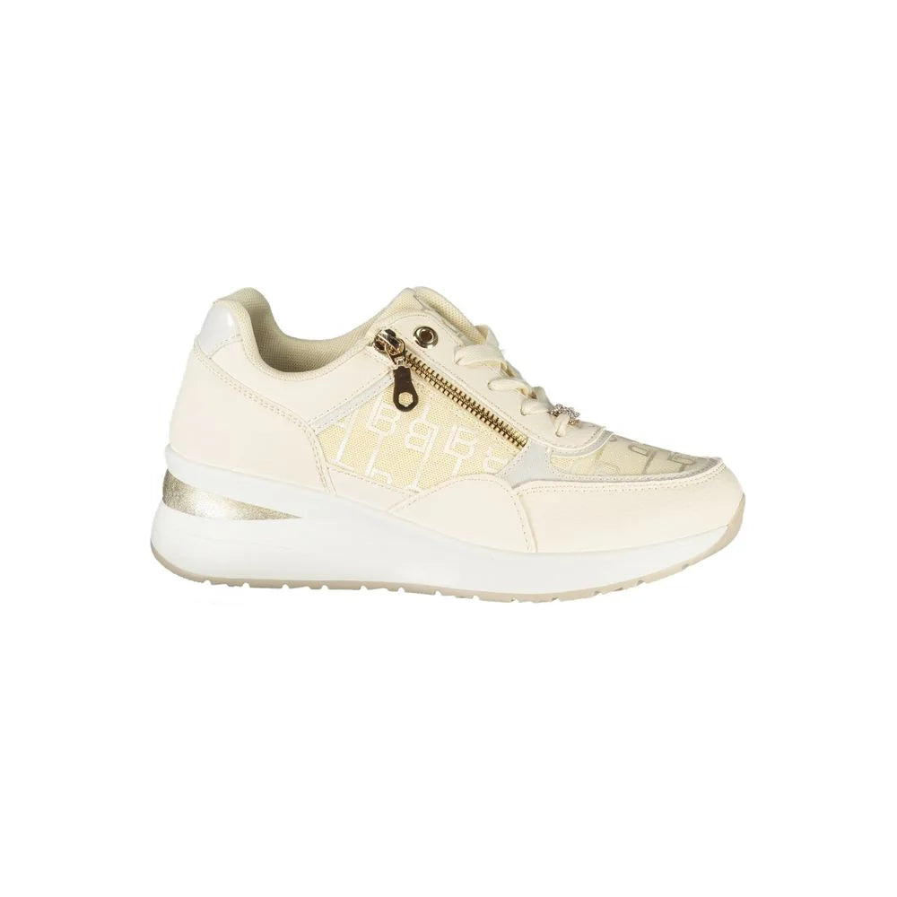 Laura Biagiotti White Polyester Women Sneaker - Sneakers
