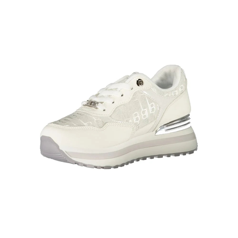 Laura Biagiotti White Polyester Women Sneaker - Sneakers