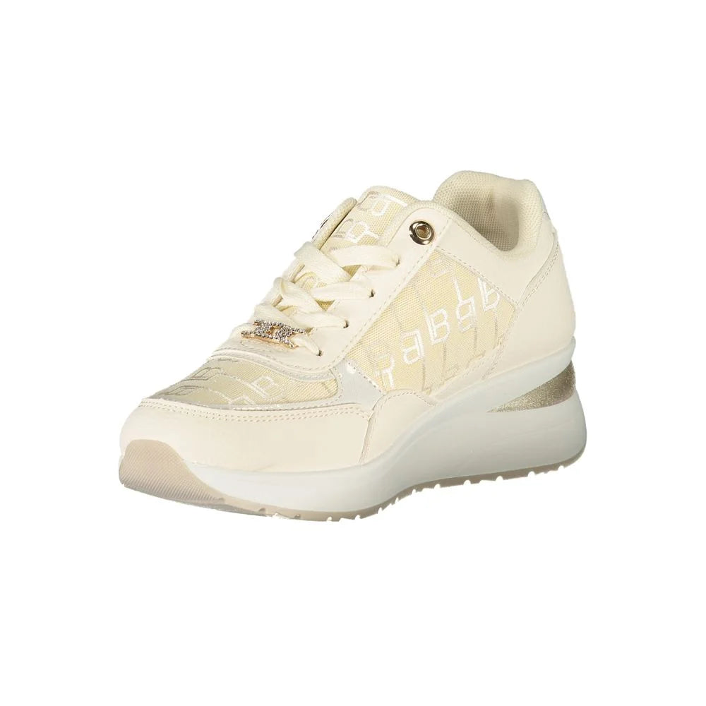 Laura Biagiotti White Polyester Women Sneaker - Sneakers