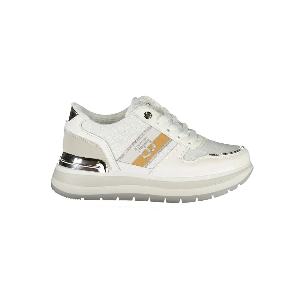 Laura Biagiotti White Polyester Women Sneaker - Sneakers