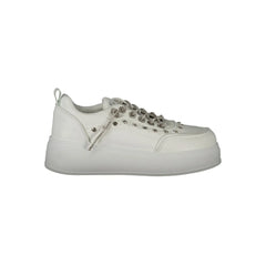 Laura Biagiotti White Polyethylene Women Sneaker - EU40/US10 - Sneakers