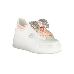 Laura Biagiotti White Synthetic Women Sneaker - EU41/US11 - Sneakers