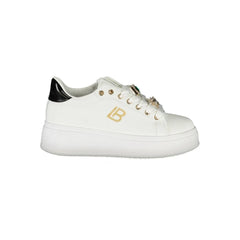 Laura Biagiotti White Synthetic Women Sneaker - EU41/US11 - Sneakers