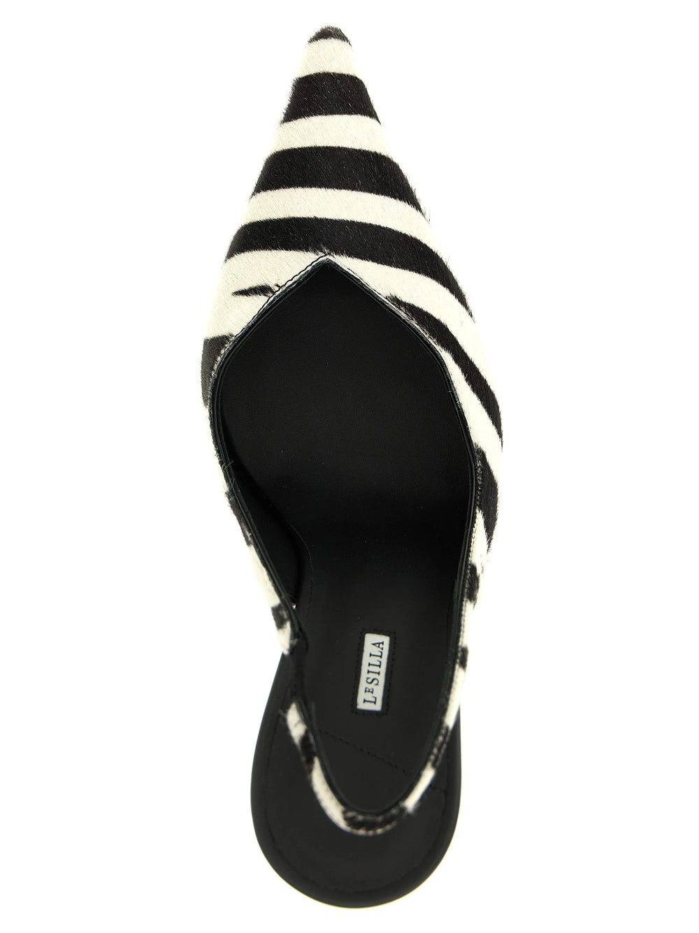 LE SILLA Bicolor Calfskin High Heel Pumps