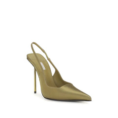 LE SILLA Zweifarbige Seidenpumps