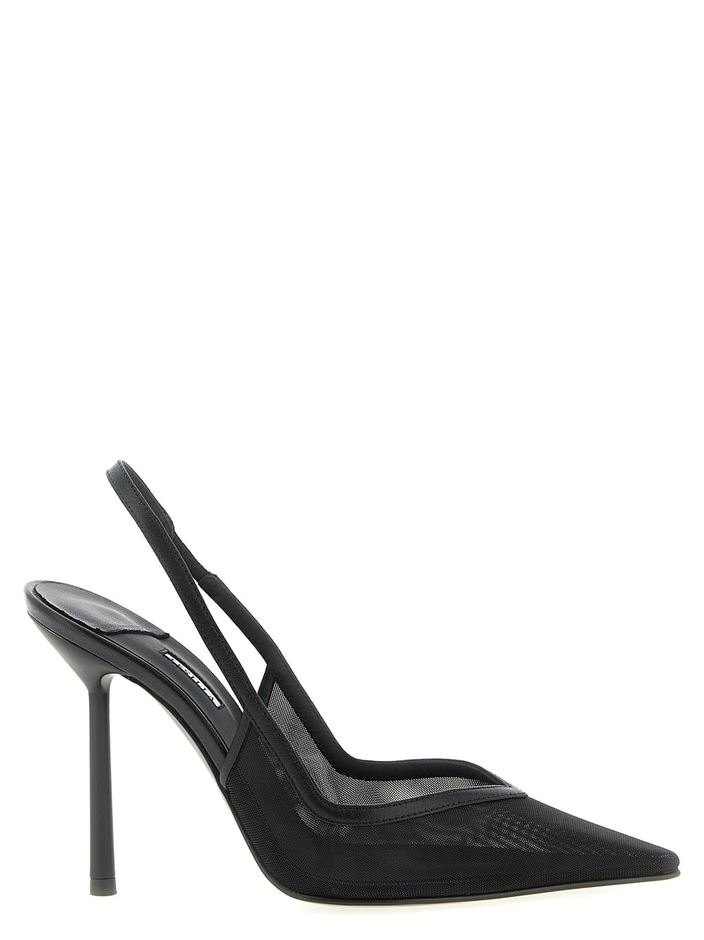 LE SILLA Black Polyamide High Heel Pumps - EU38.5/US8.5