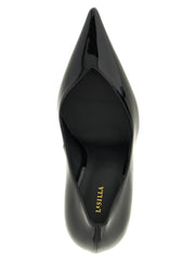 LE SILLA Black Polyethylene High Heel Pumps
