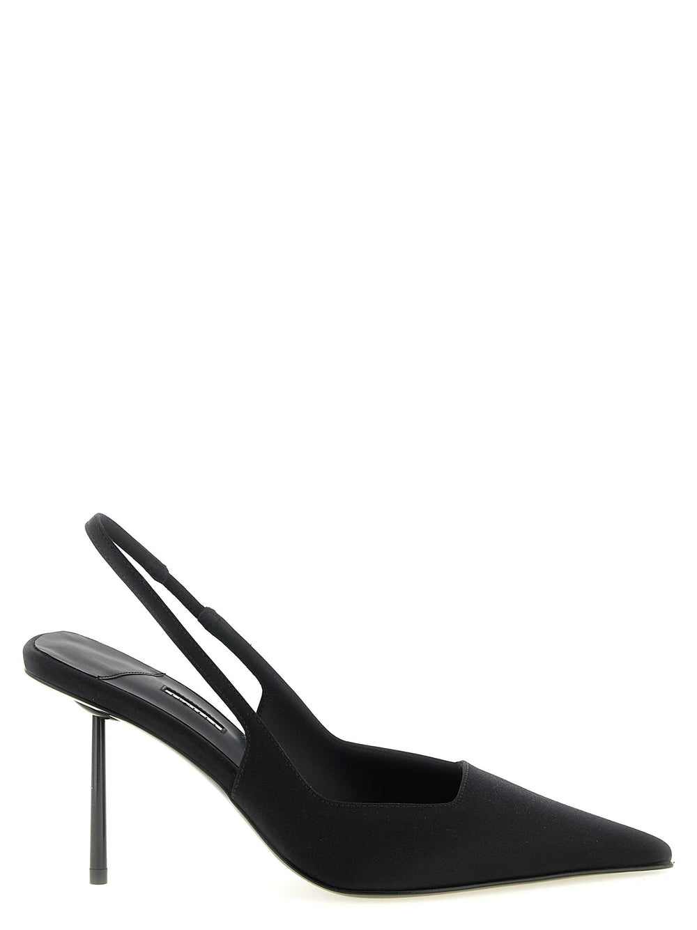LE SILLA Black Viscose High Heel Pumps