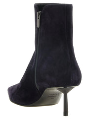 LE SILLA Blue Lambskin Ankle Boots
