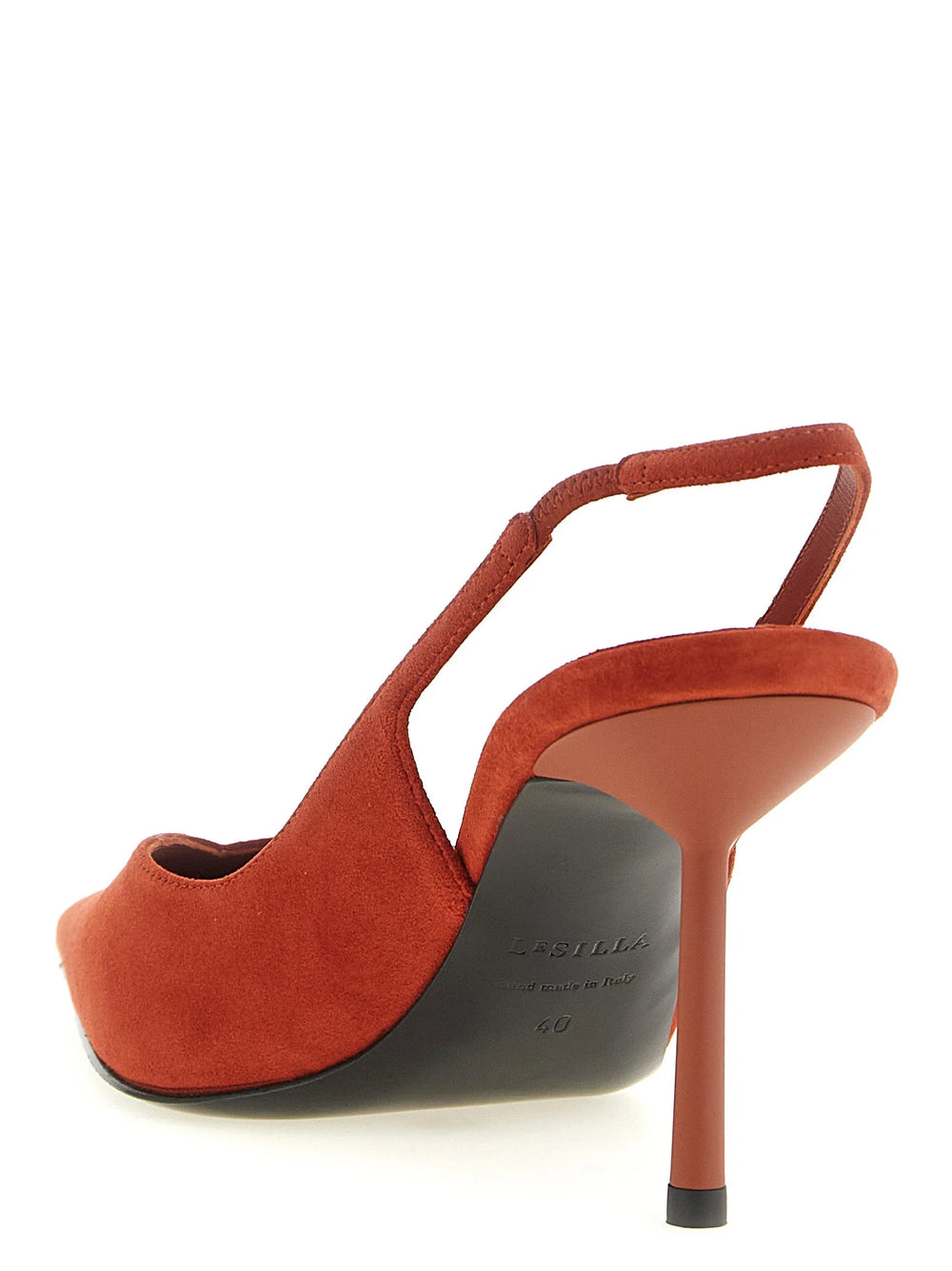 LE SILLA Blaue Lammleder-High-Heel-Pumps