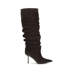 LE SILLA Brown Calf Leather Bos Taurus Boots