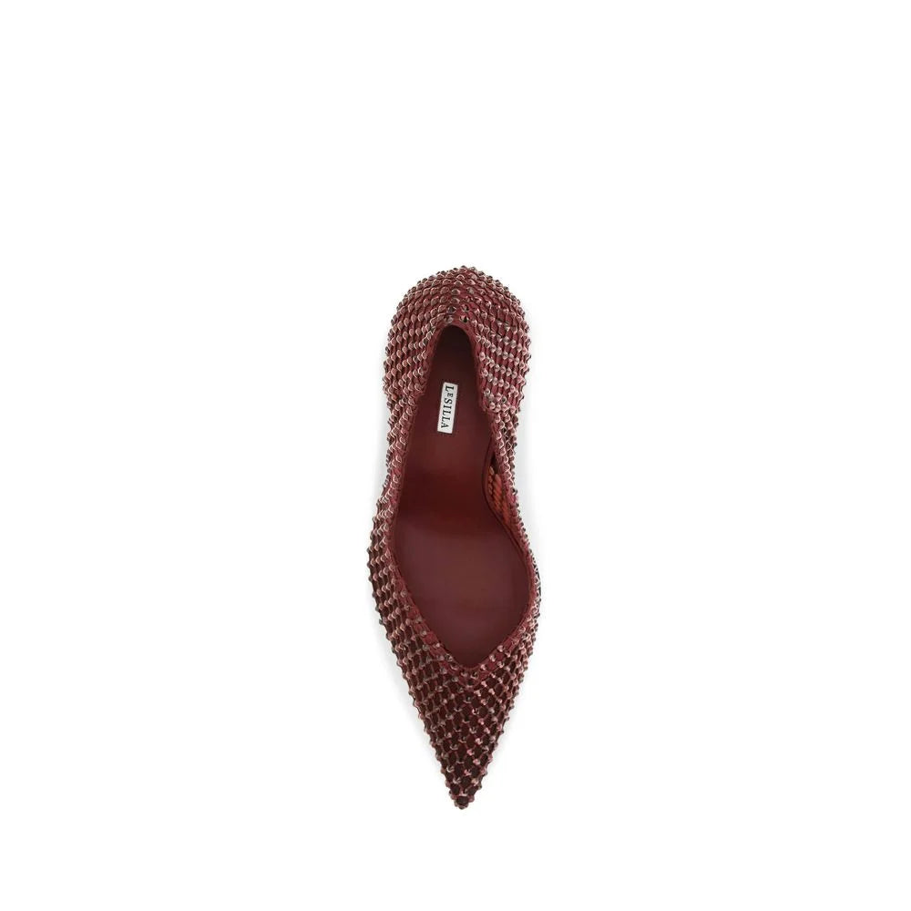 LE SILLA Multicolor Crystals High Heel Pumps
