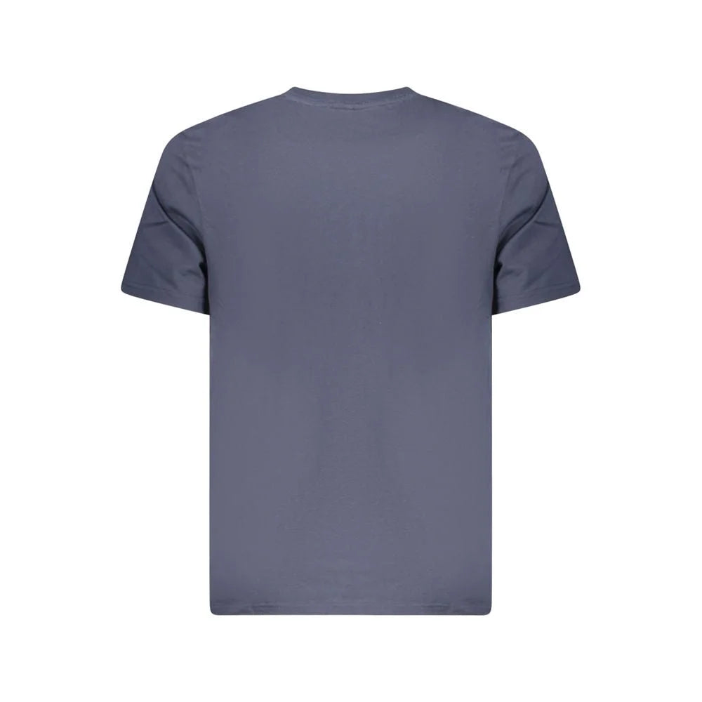 Lee Blue Cotton Men T-Shirt