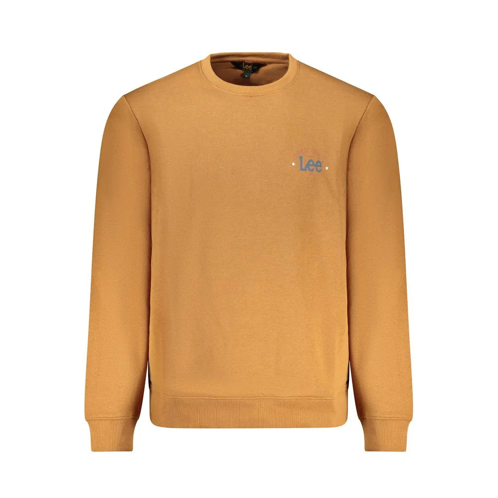 Lee Brown Cotton Men Sweater - Sweatshirts