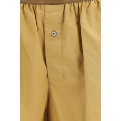 Lemaire Beige Cotton Bermuda Shorts